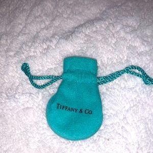 Tiffany & Co jewelry bag!! Perfect for a necklace or bracelet